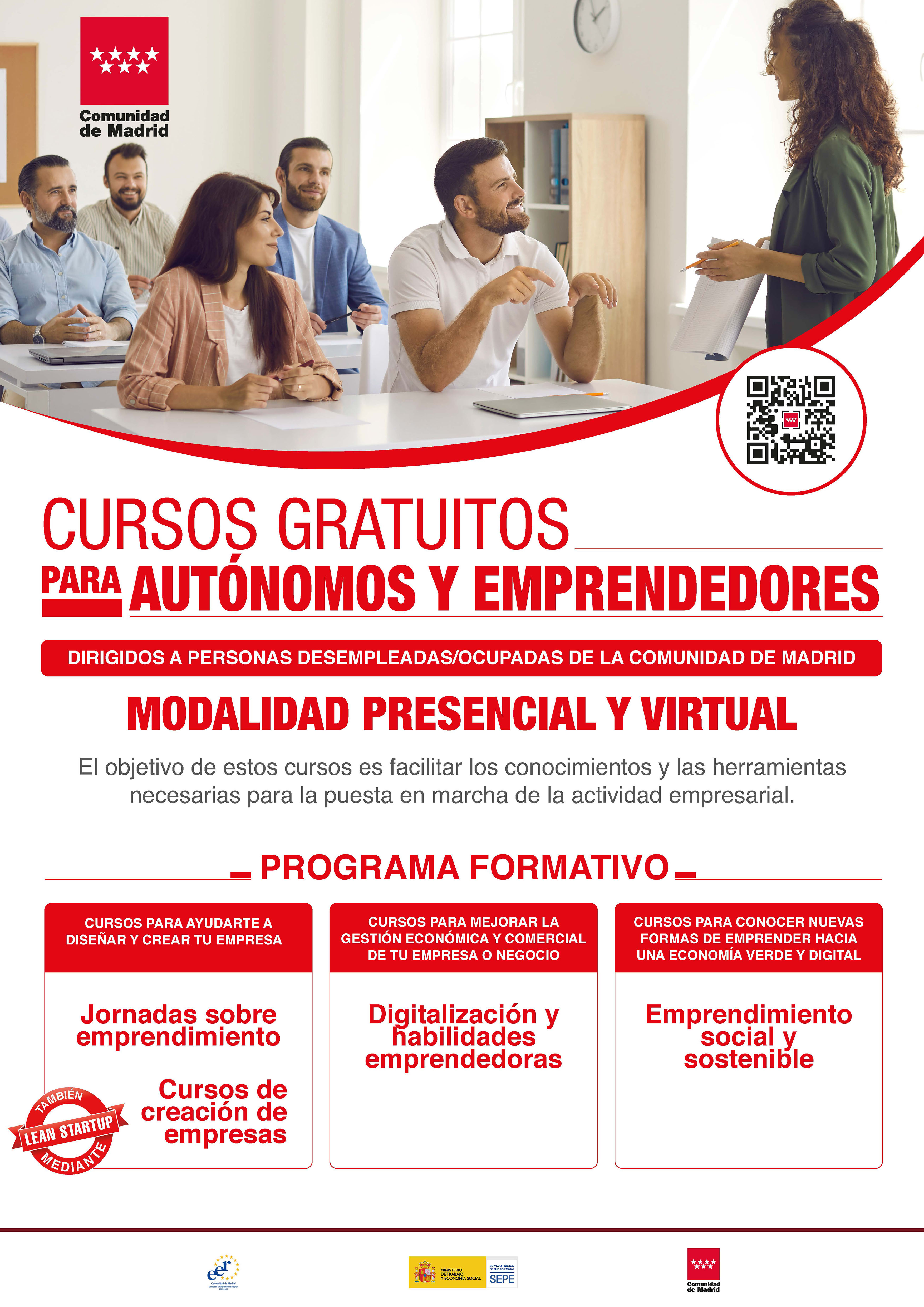 Cartel de cursos