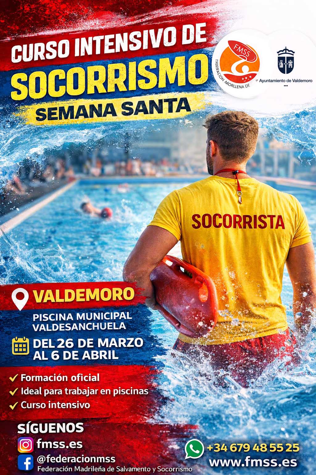 Curso intensivo de socorrismo