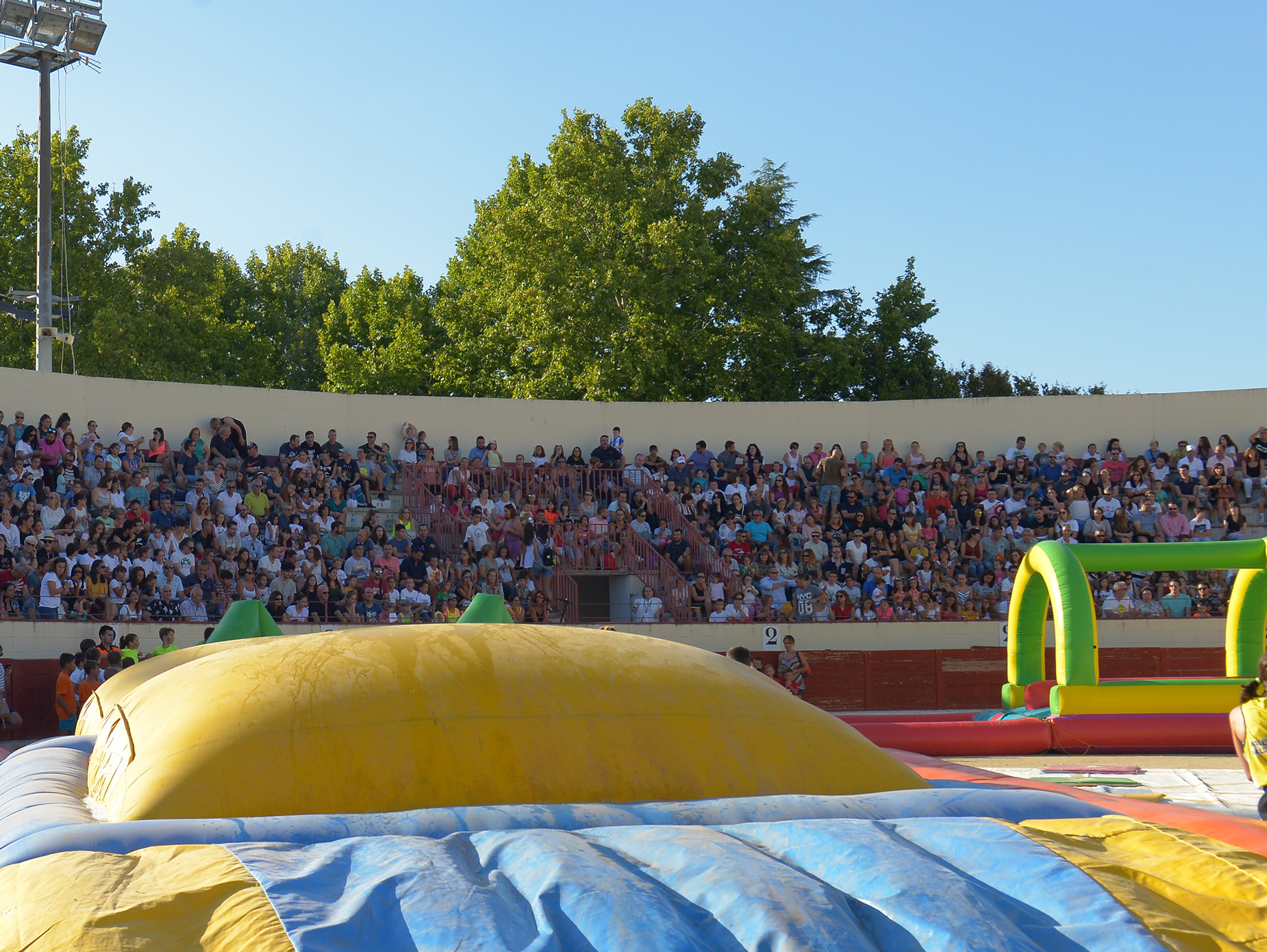 Gradas y colchonetas