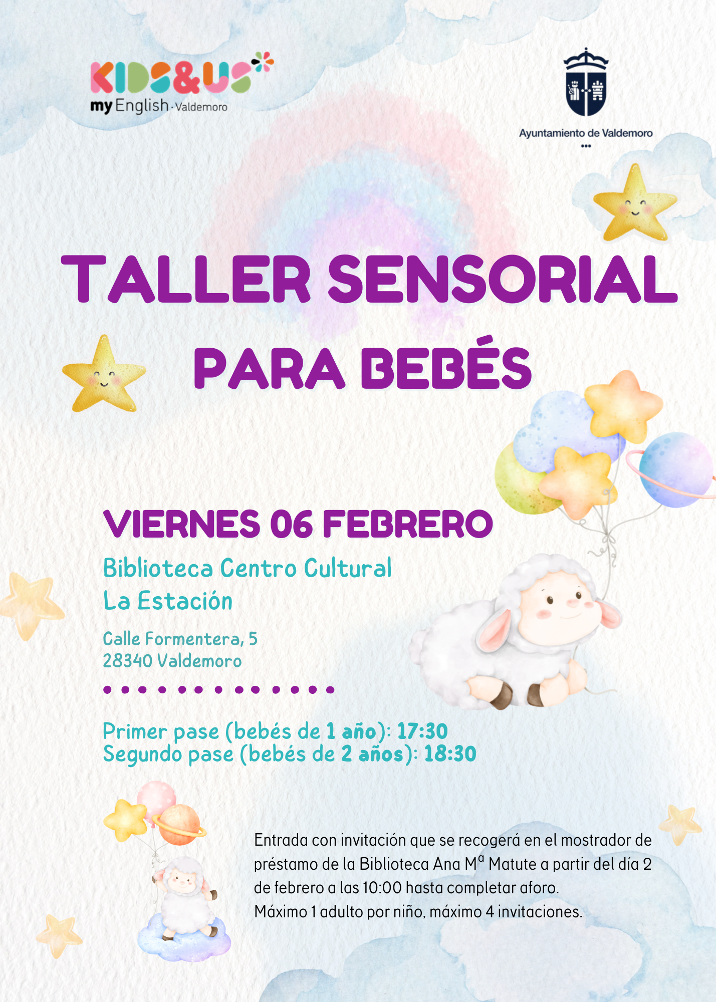 Taller sensorial para bebes