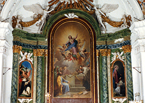 Pintura de la iglesia