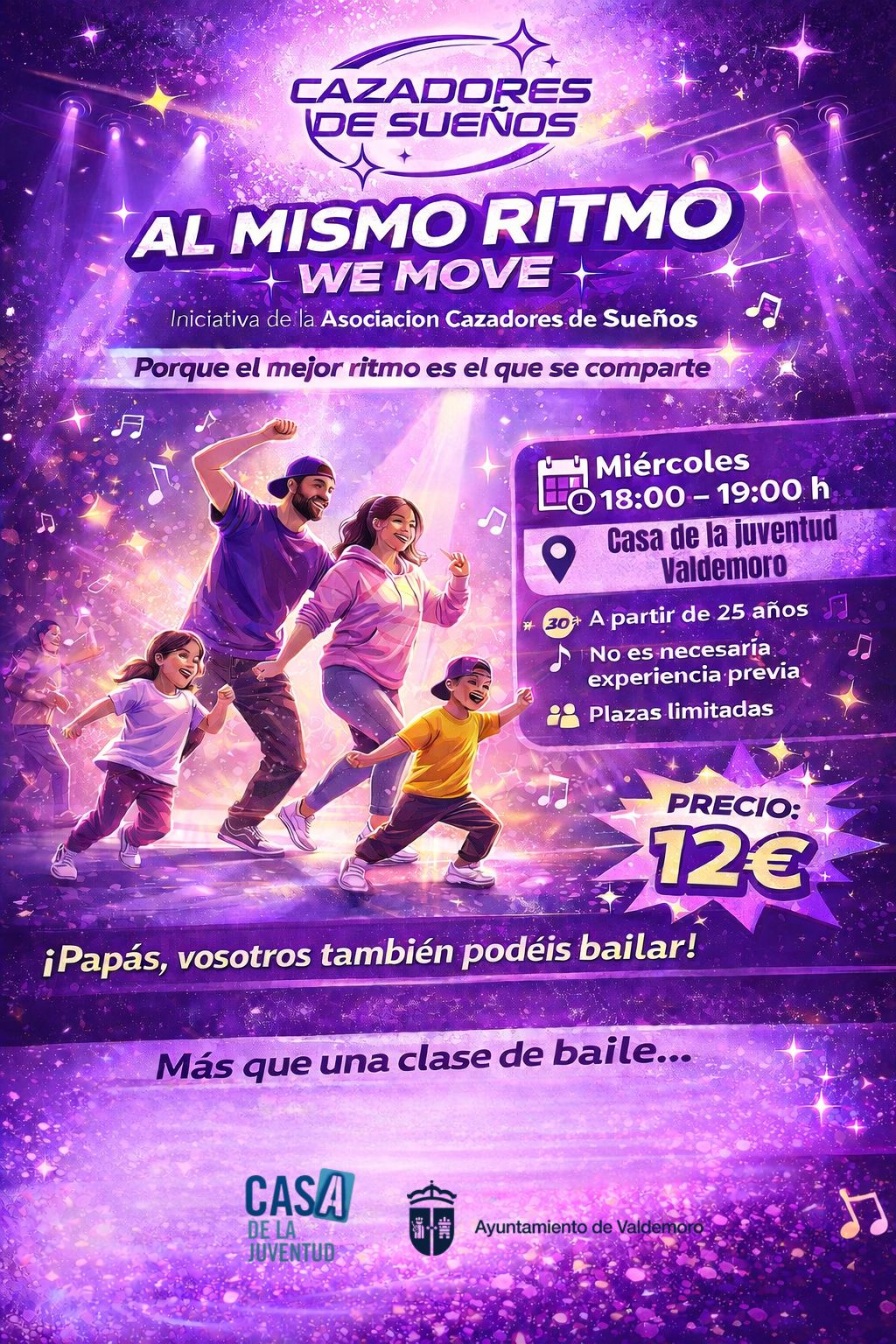 Cartel 'Al mismo ritmo - We Move'