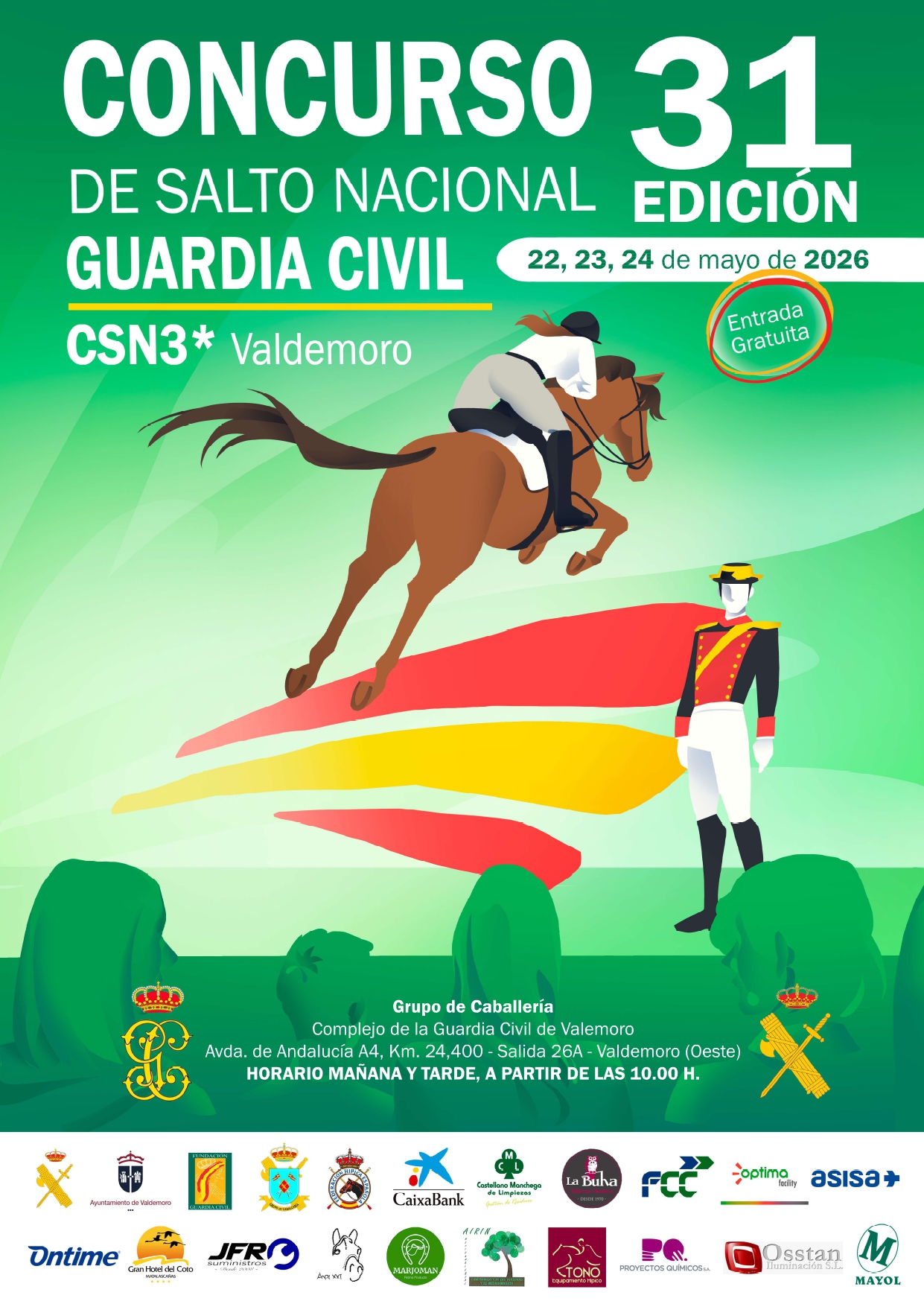 Cartel Concurso de saltos
