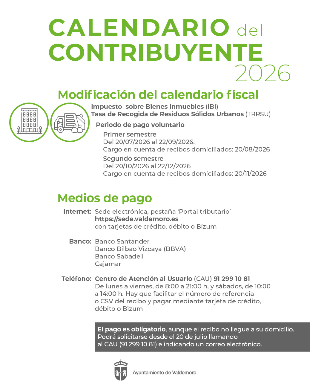 Calendario Contribuyente