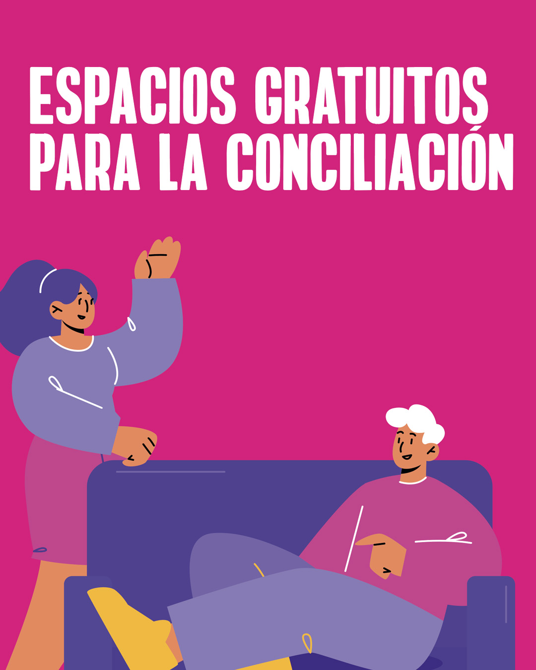 Espacios gratuitos para la conciliación