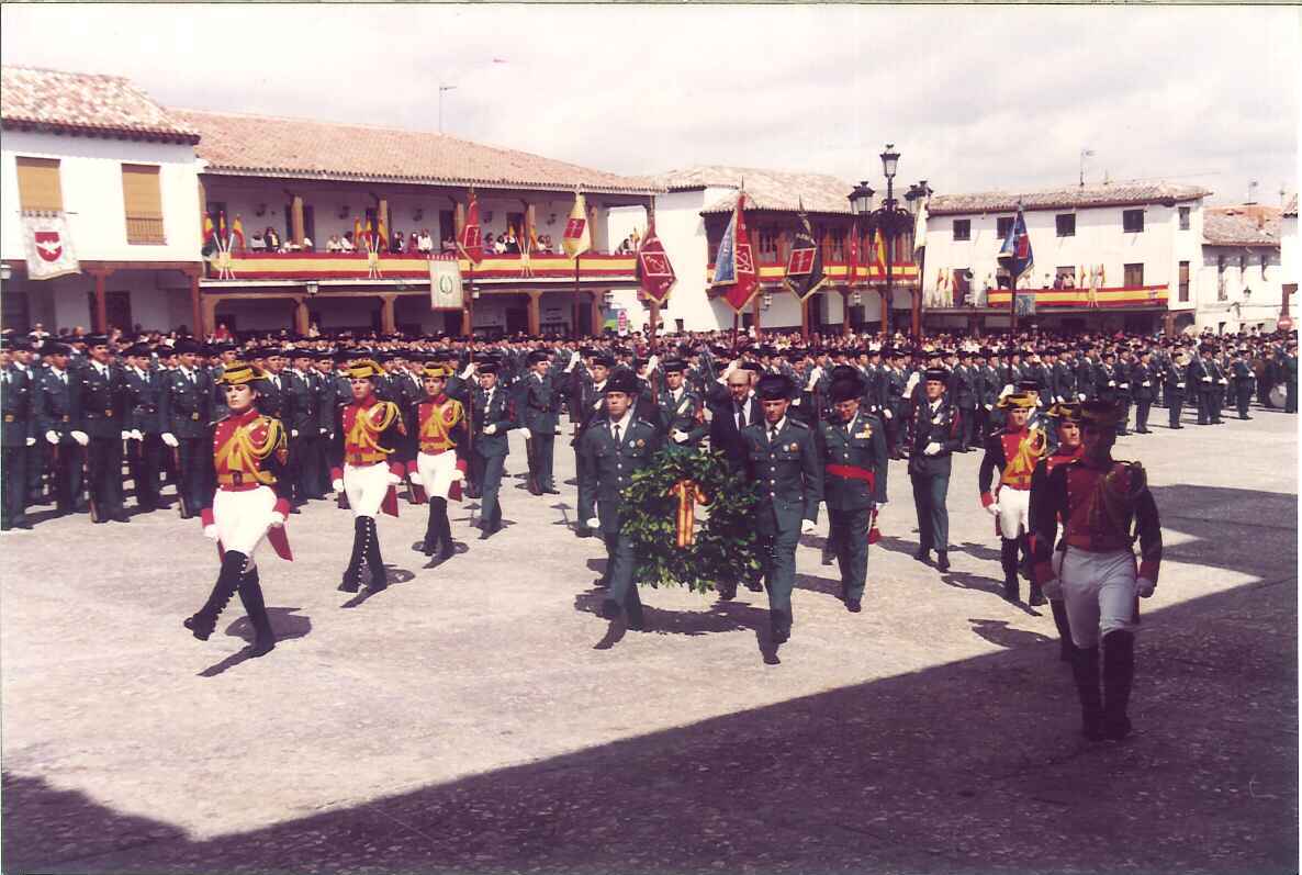 Celebración del 150 aniversario de la fundación de la Guardia Civil