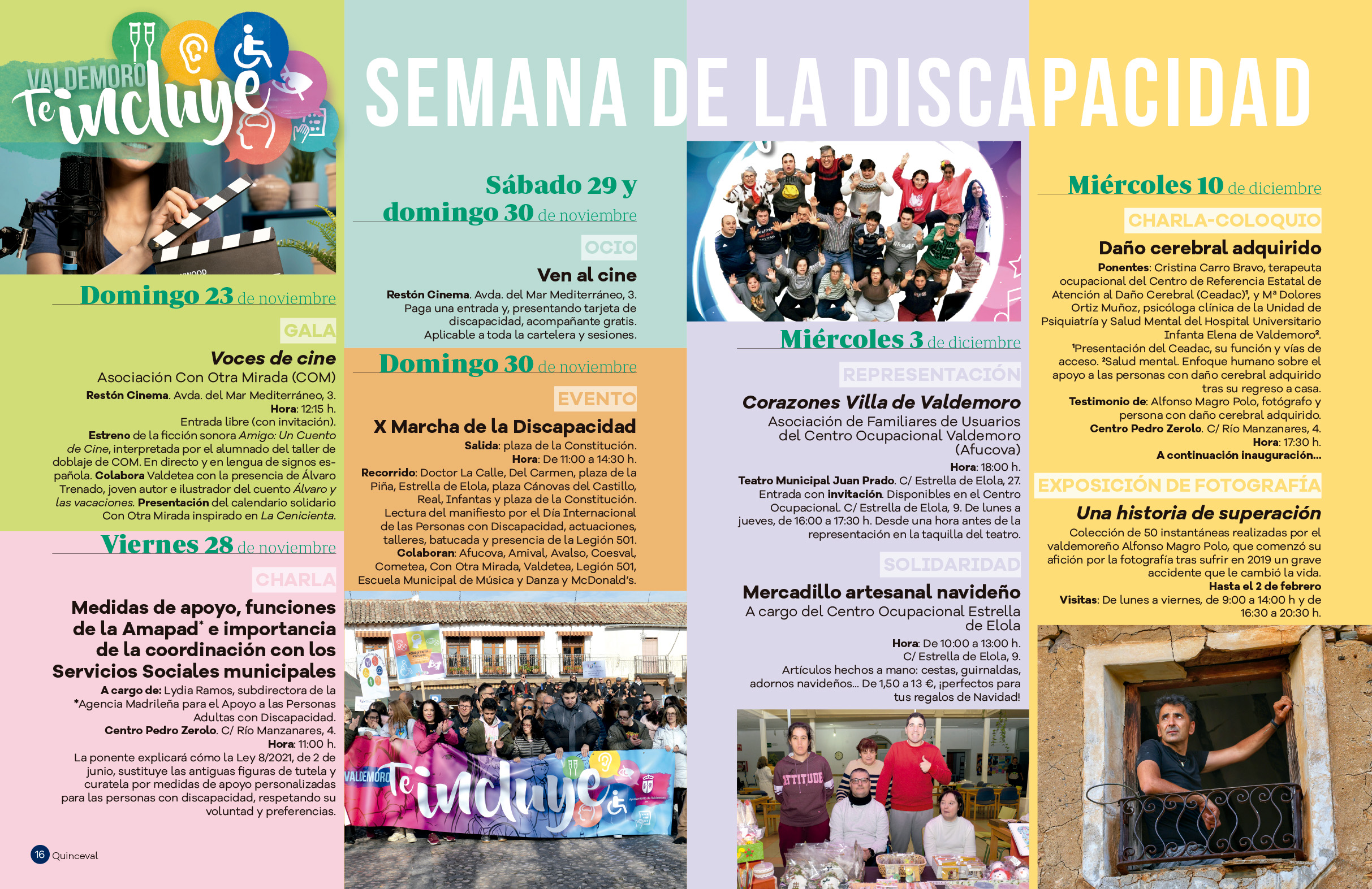 Actividades discapacidad