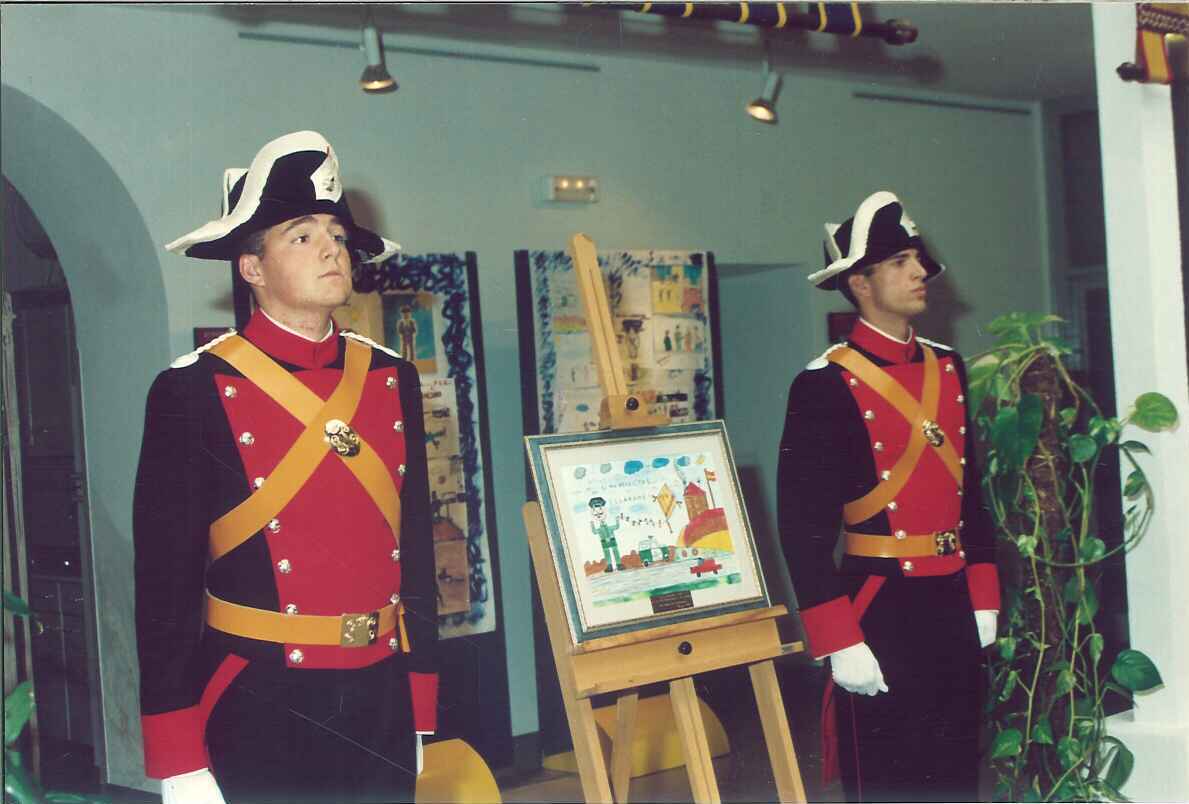 Exposición celebrada en el Centro Ocupacional con motivo de los actos del 150 aniversario de la fundación de la Guardia Civil