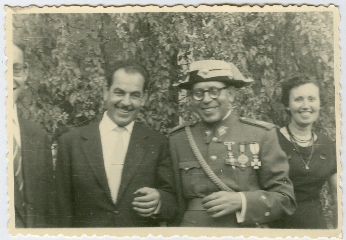 Pablo La Blanca López (i) y Ramón Macías de la Cruz (d) en una boda