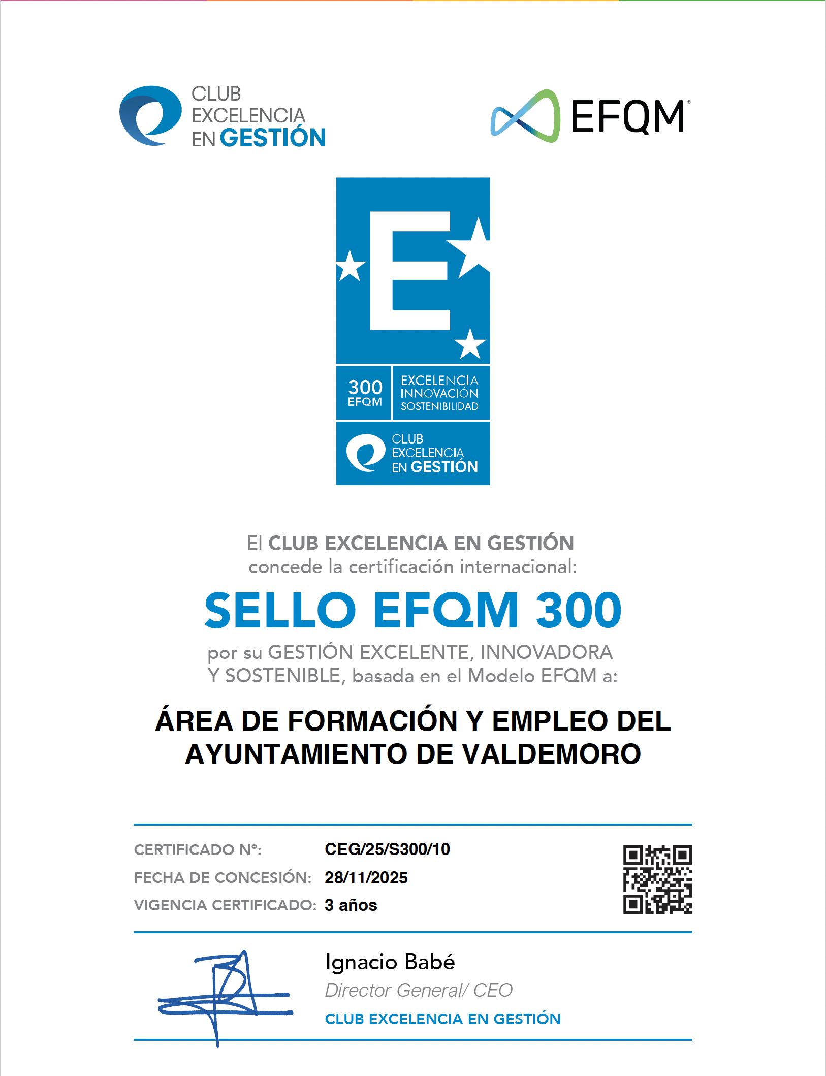 Sello EFQM