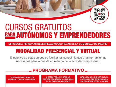 Cartel de cursos
