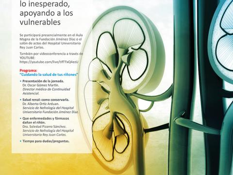 Día Mundial del riñón cartel
