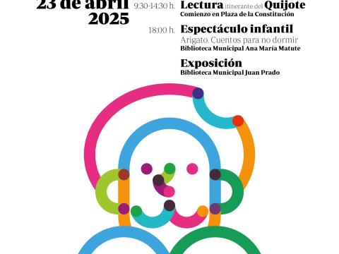 Cartel del día del libro