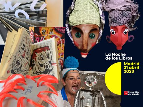 Cartel La noche de los libros