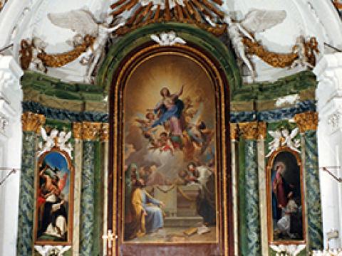 Pintura de la iglesia