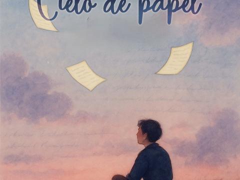 Cartel Cielo de papel