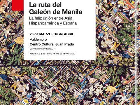 Cartel 'La ruta del Galeón de Manilla'