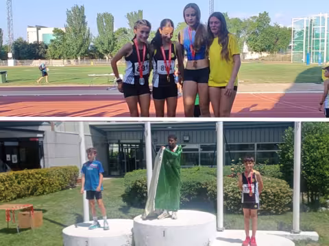 Podio de atletismo