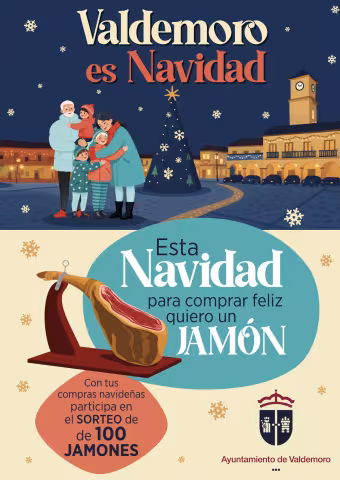 Cartel Valdemoro es Navidad