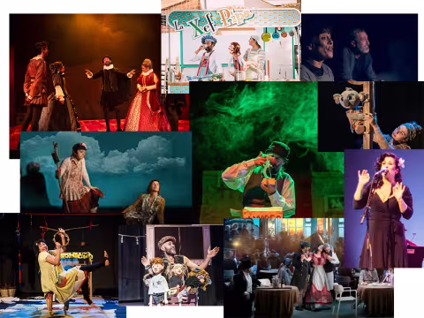 Imágenes variadas del teatro