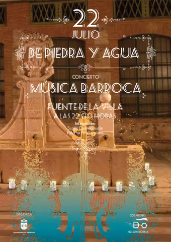 Cartel de Piedra y Agua