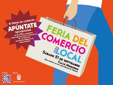 Cartel para la feria de Valdemoro