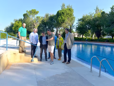 Inauguración de las piscinas