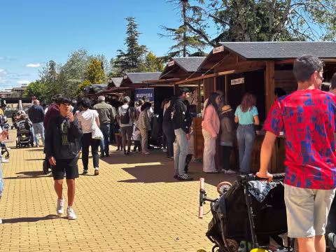 Casetas de la Feria del Libro