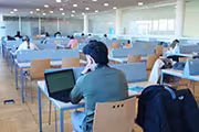 Sala de estudio biblioteca